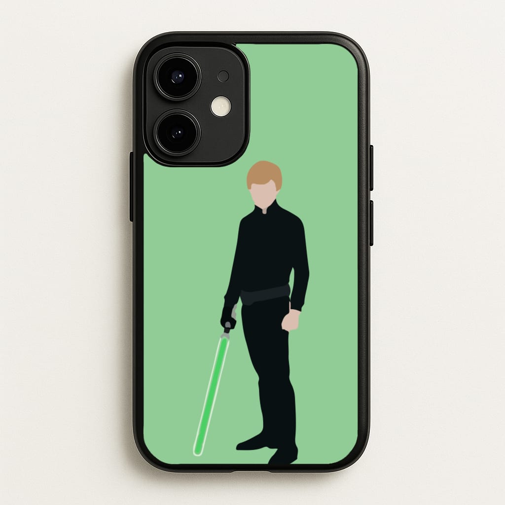 Skywalker Green Lightsaber  - Star Wars Phone Case for iPhone 12 / 12 Pro