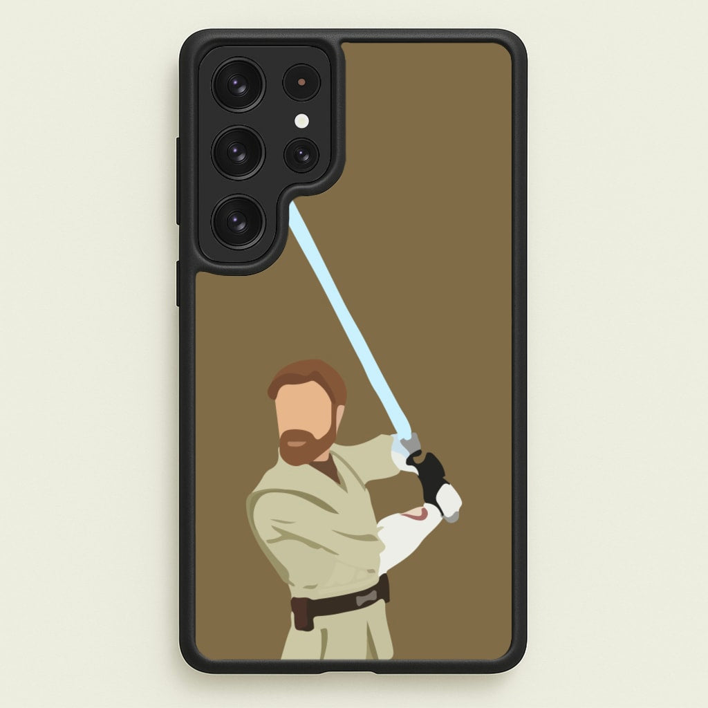 Kenobi Faceless - Star Wars Phone Case for Galaxy S23 Ultra