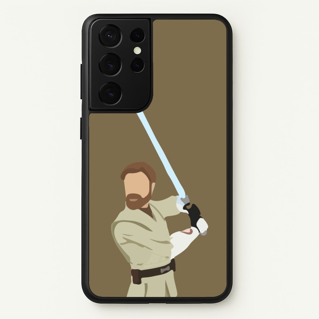 Kenobi Faceless - Star Wars Phone Case for Galaxy S21 Ultra