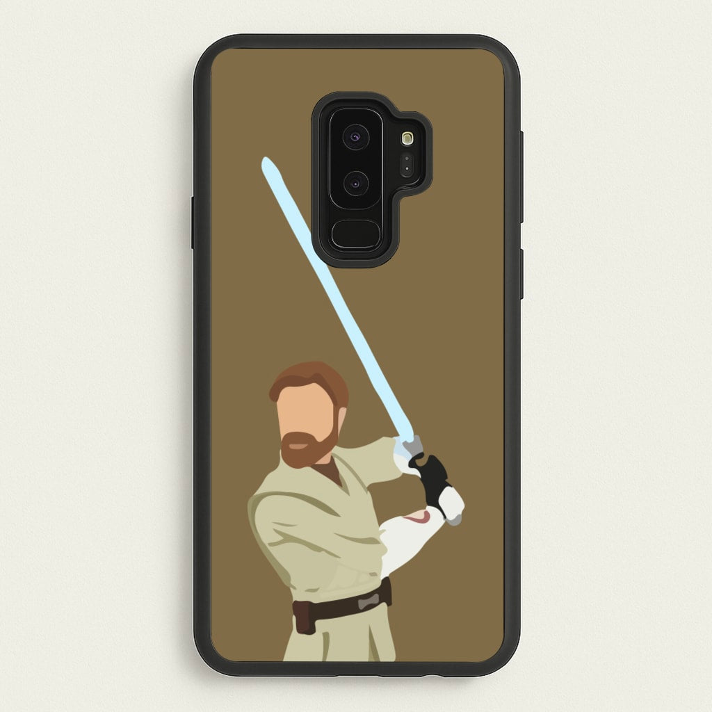 Kenobi Faceless - Star Wars Phone Case for Galaxy S9 Plus