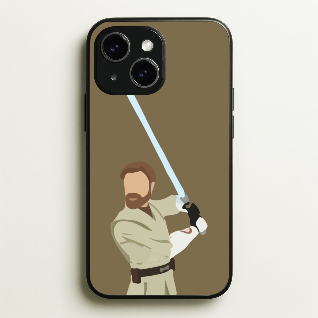 Kenobi Faceless - Star Wars Phone Case for iPhone 14 Plus