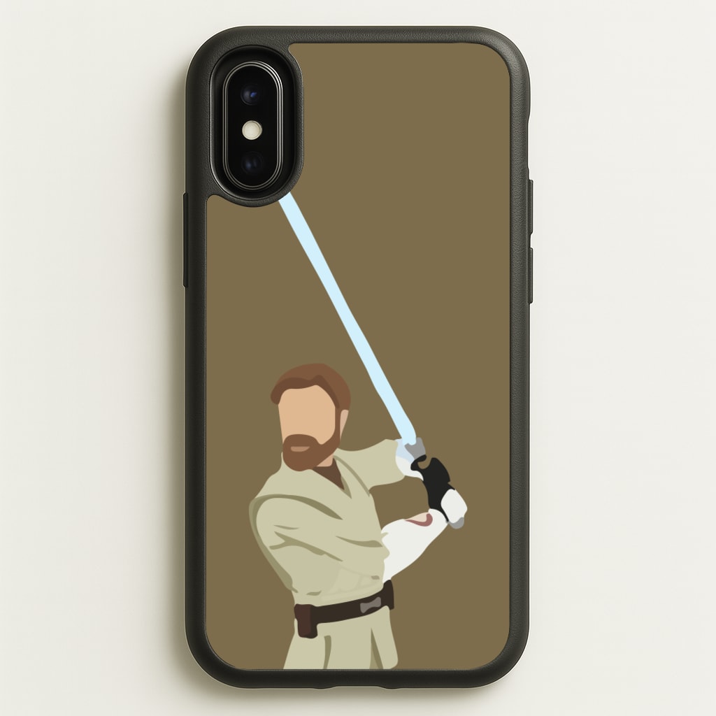 Kenobi Faceless - Star Wars Phone Case for iPhone X / XS
