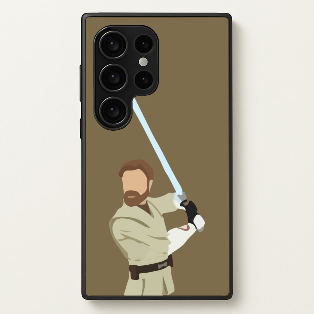 Kenobi Faceless - Star Wars Phone Case for Galaxy S24 Ultra