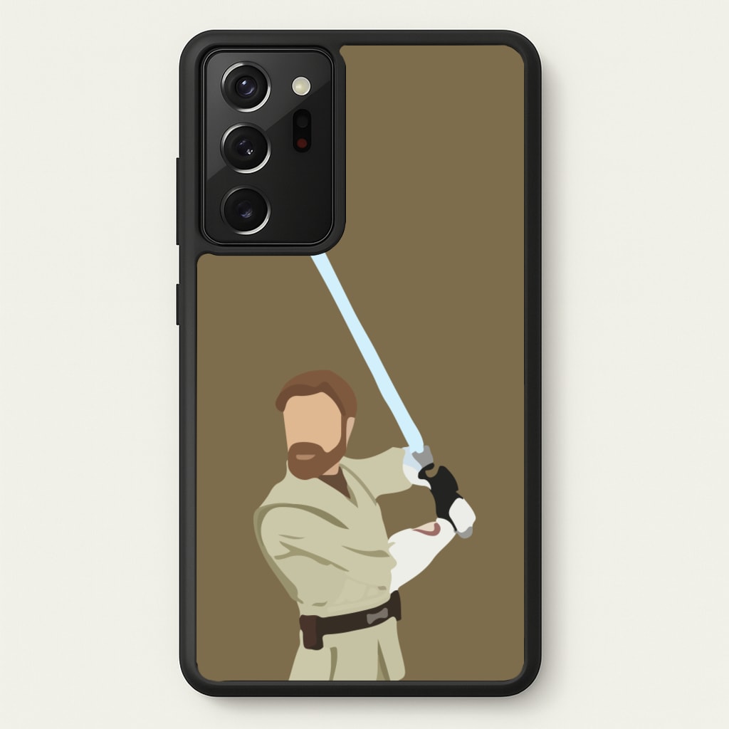 Kenobi Faceless - Star Wars Phone Case for Galaxy Note 20 Ultra
