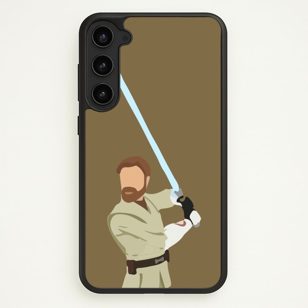 Kenobi Faceless - Star Wars Phone Case for Galaxy S23