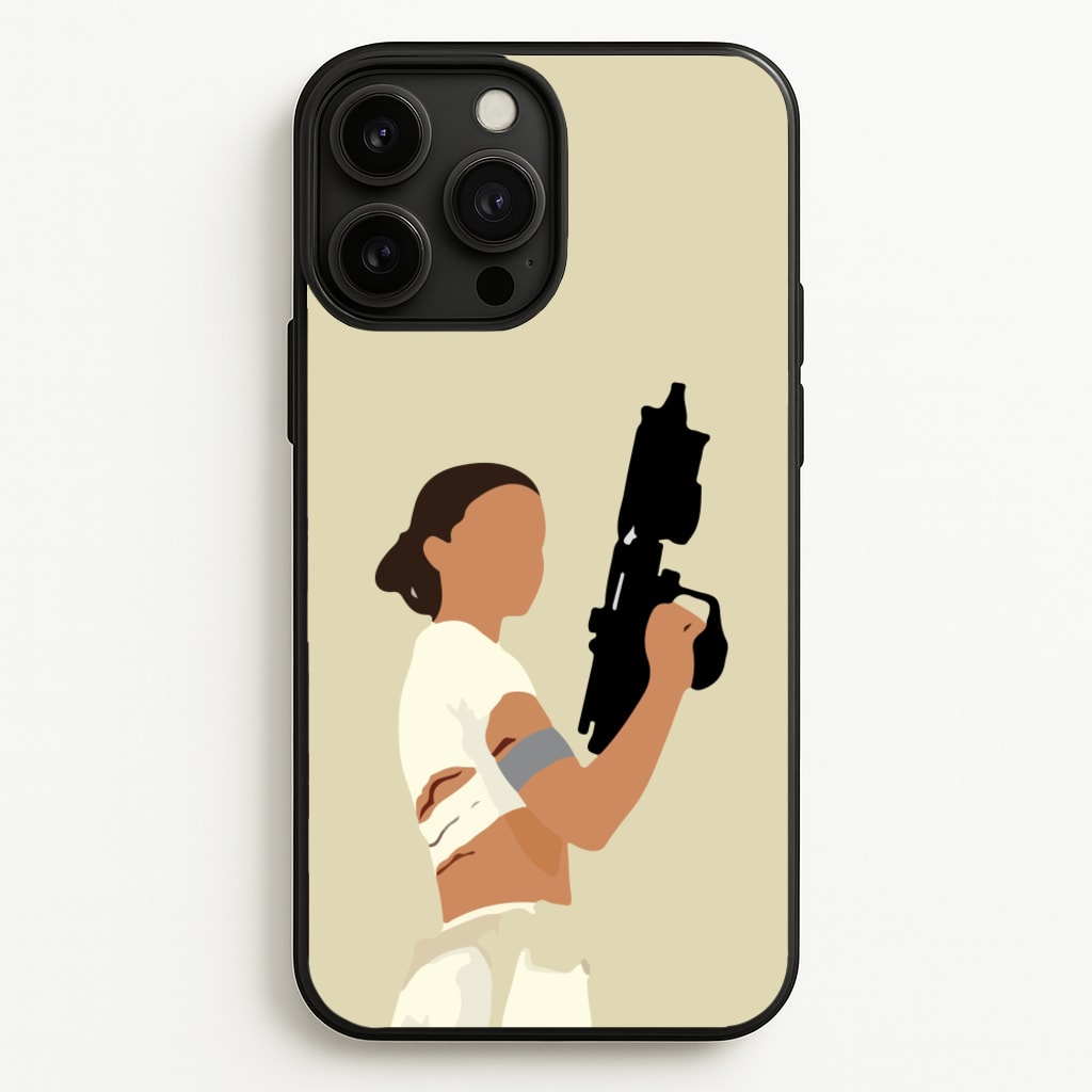 Leia With Gun - Star Wars Phone Case for iPhone 13 Pro Max