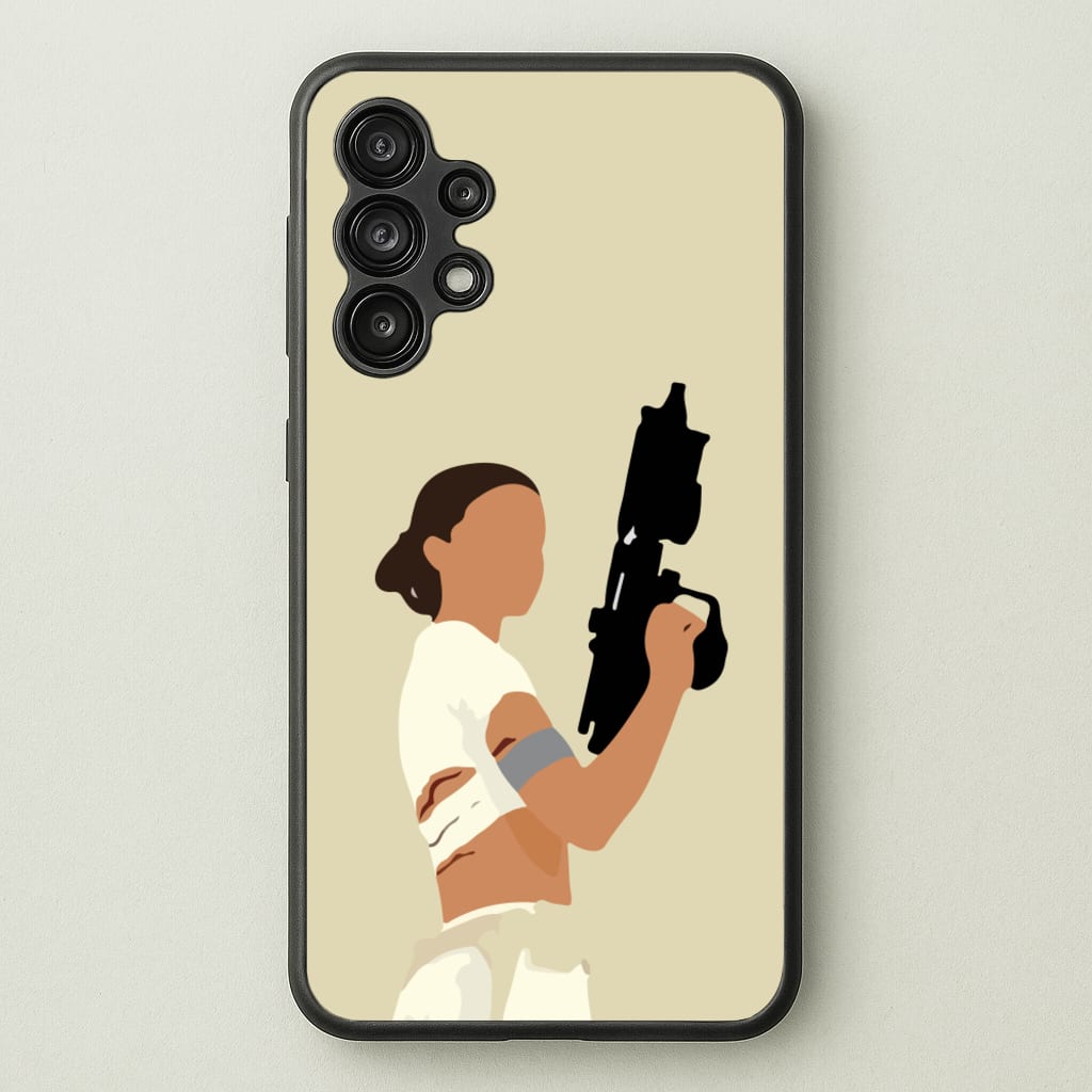 Leia With Gun - Star Wars Phone Case for Galaxy A13