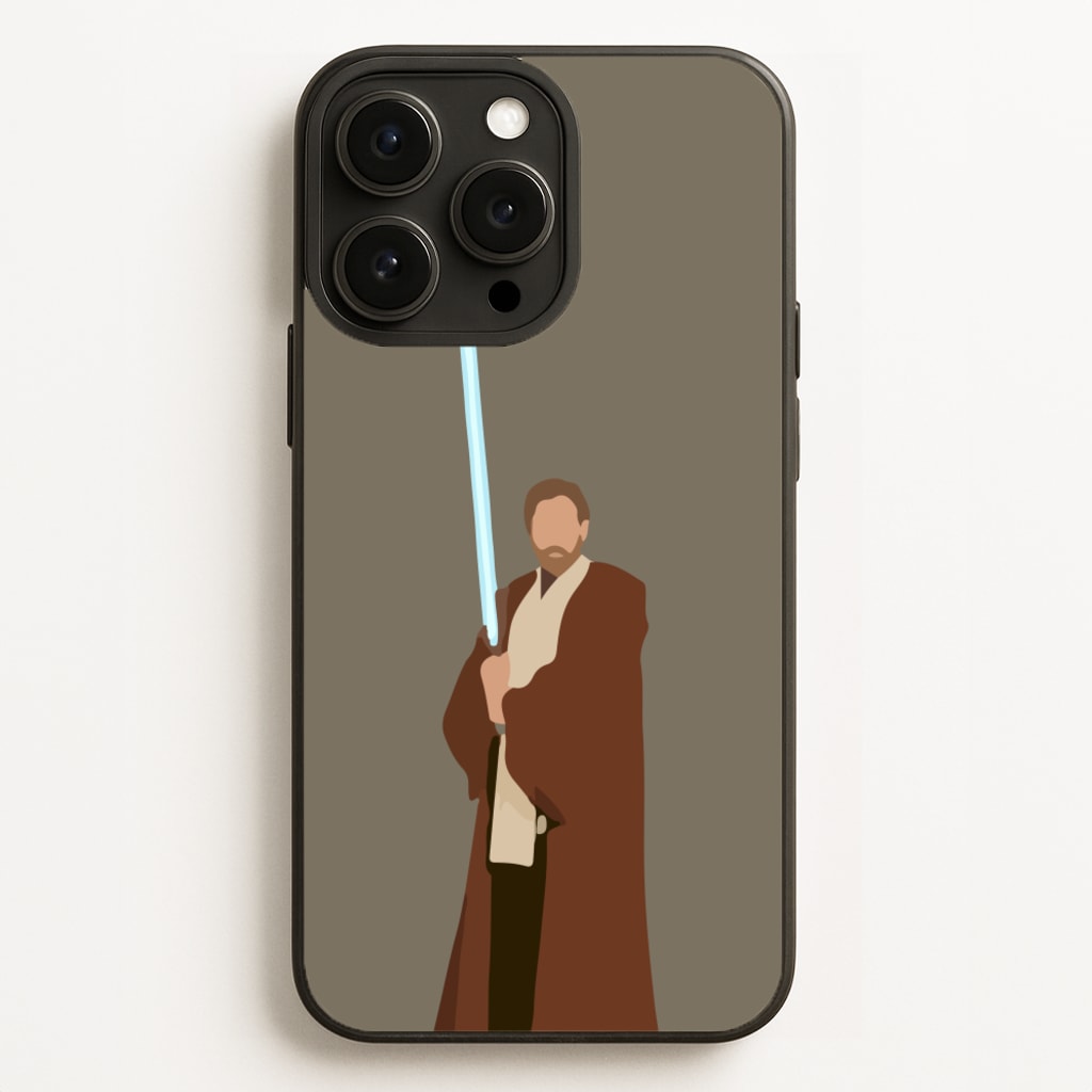 Kenobi Blue Lightsaber - Star Wars Phone Case for iPhone 16 Pro Max