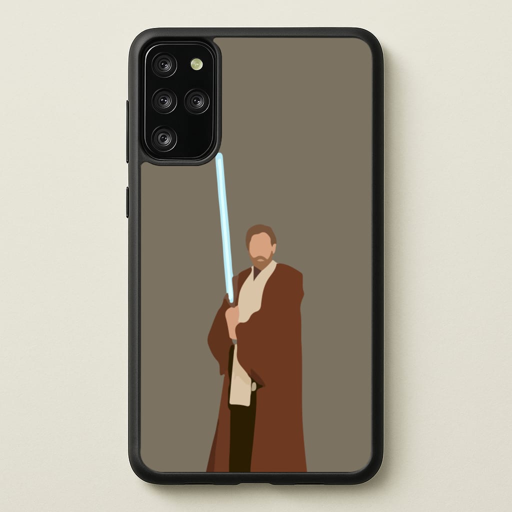 Kenobi Blue Lightsaber - Star Wars Phone Case for Galaxy S20 Plus