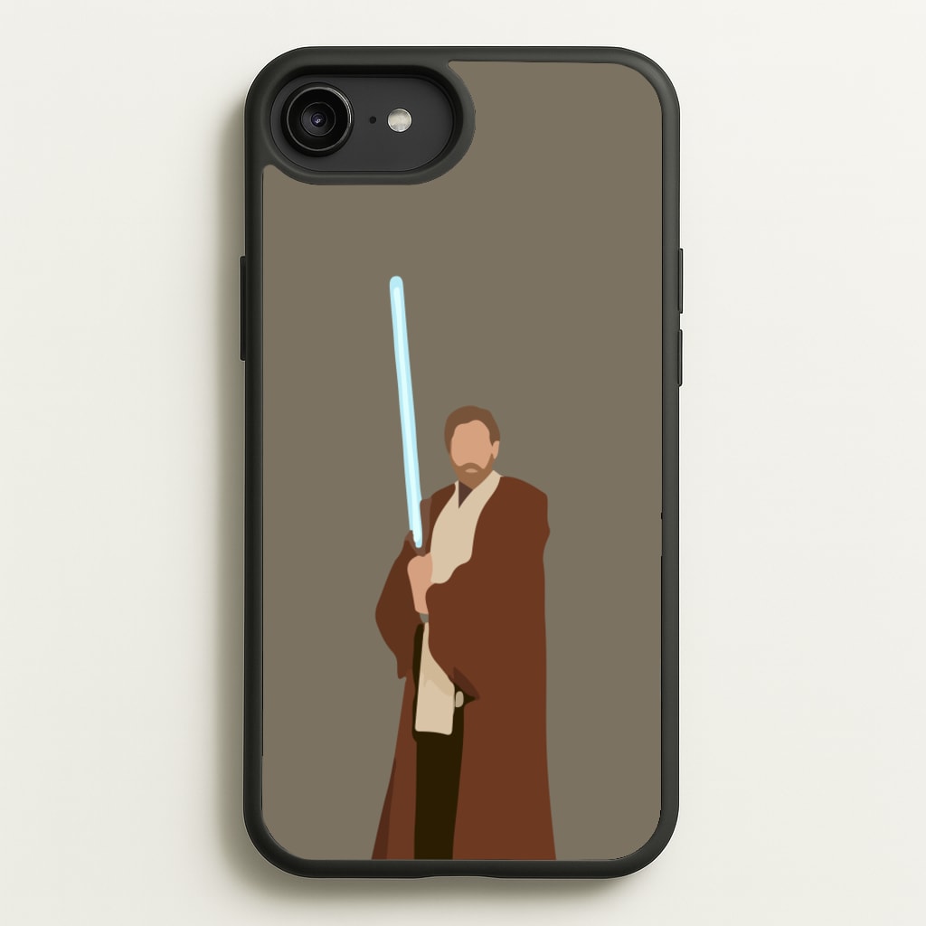Kenobi Blue Lightsaber - Star Wars Phone Case for iPhone 6 Plus / 7 Plus / 8 Plus