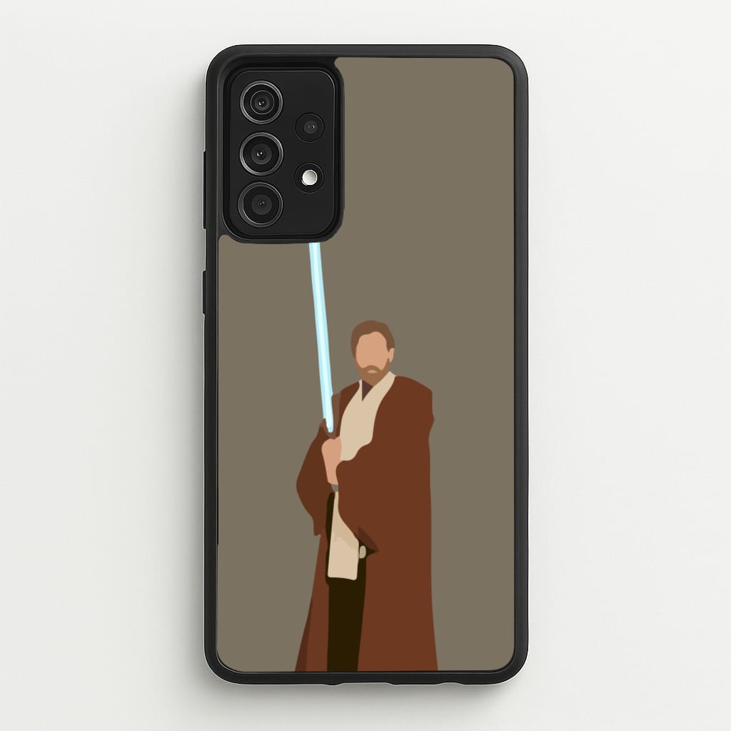 Kenobi Blue Lightsaber - Star Wars Phone Case for Galaxy A52 / A52s