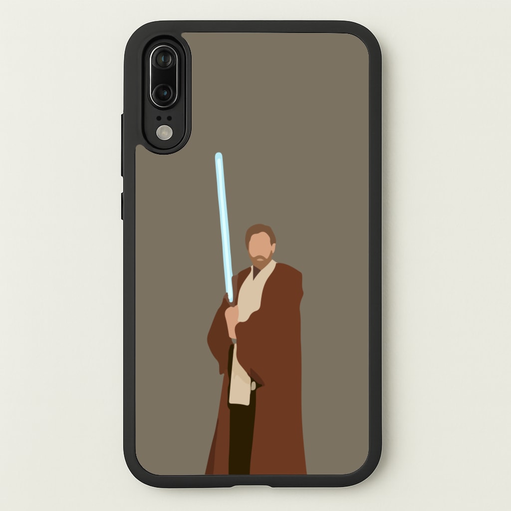 Kenobi Blue Lightsaber - Star Wars Phone Case for Huawei P20