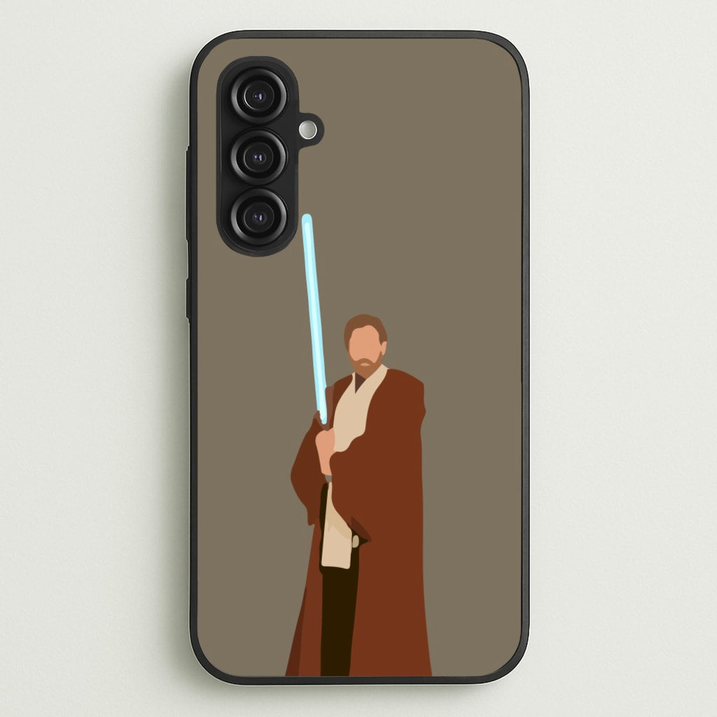 Kenobi Blue Lightsaber - Star Wars Phone Case for Galaxy S23FE