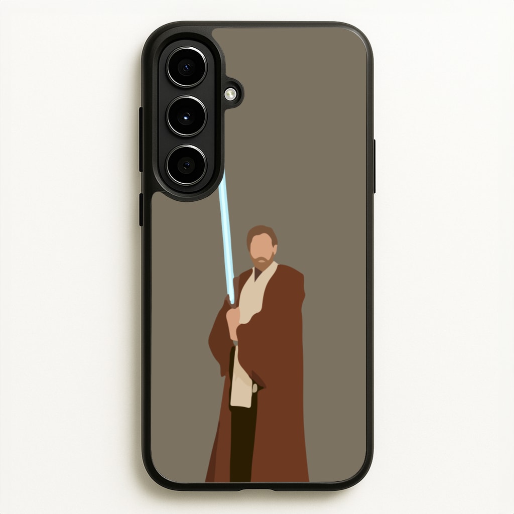 Kenobi Blue Lightsaber - Star Wars Phone Case for Galaxy A56