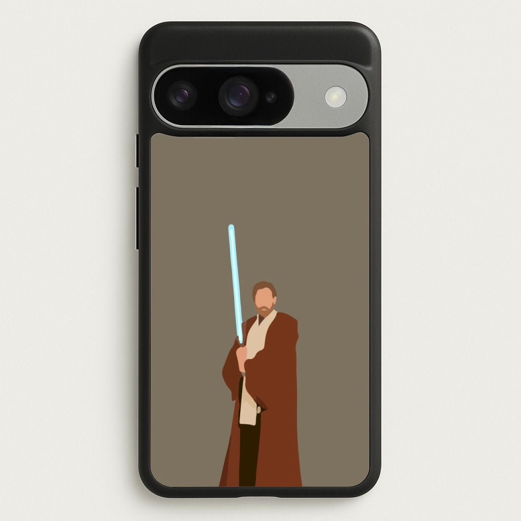 Kenobi Blue Lightsaber Phone Case for Google Pixel 10 / 10 Pro