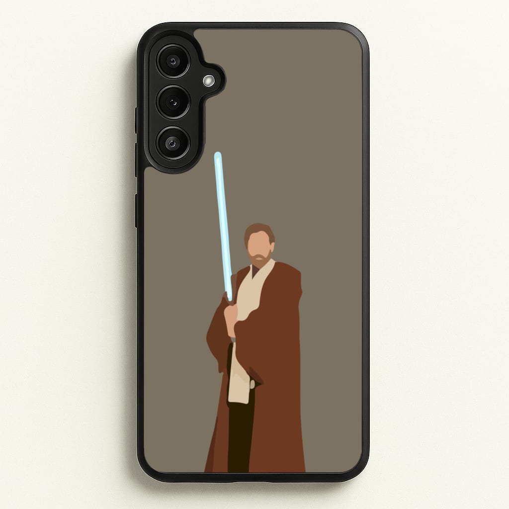 Kenobi Blue Lightsaber - Star Wars Phone Case for Galaxy A36