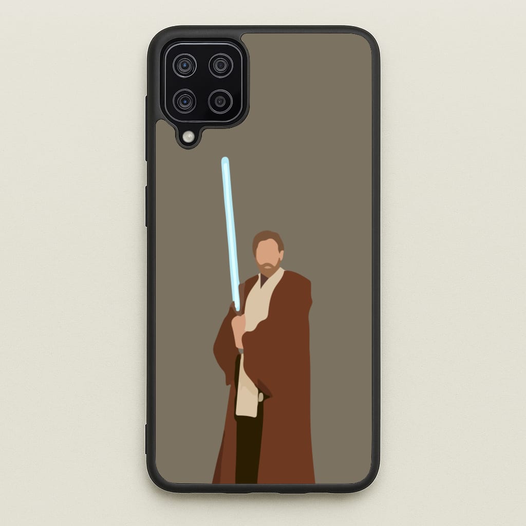 Kenobi Blue Lightsaber - Star Wars Phone Case for Galaxy A12