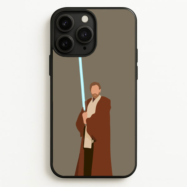 Kenobi Blue Lightsaber - Star Wars Phone Case for iPhone 11 Pro