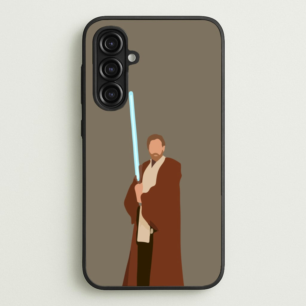 Kenobi Blue Lightsaber - Star Wars Phone Case for Galaxy A16