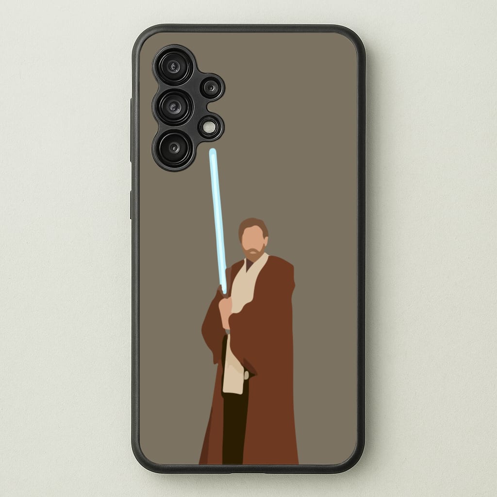Kenobi Blue Lightsaber - Star Wars Phone Case for Galaxy A13