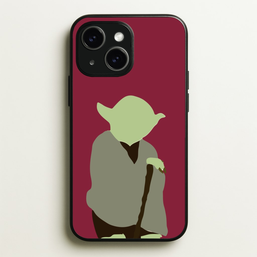 Yoda Faceless - Star Wars Phone Case for iPhone 15