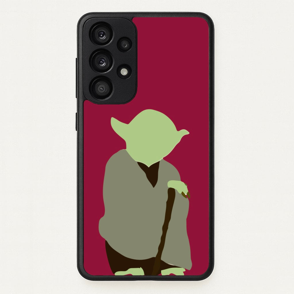 Yoda Faceless - Star Wars Phone Case for Galaxy A53