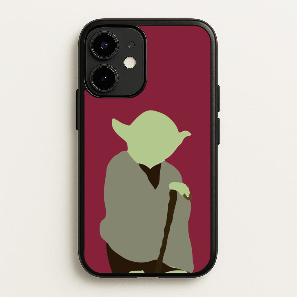 Yoda Faceless - Star Wars Phone Case for iPhone 12 Mini