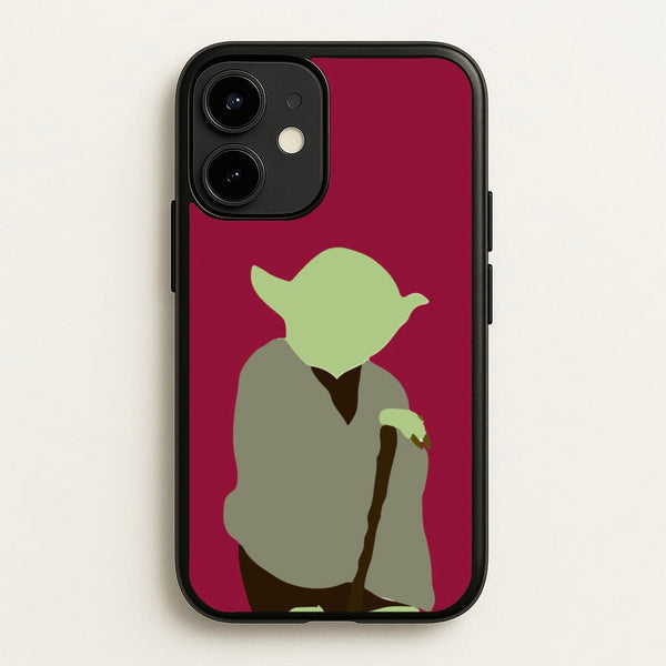Yoda Faceless - Star Wars Phone Case for iPhone 12 Mini