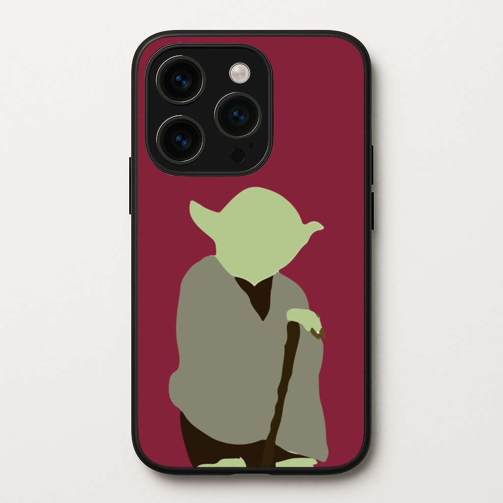 Yoda Faceless - Star Wars Phone Case for iPhone 15 Pro