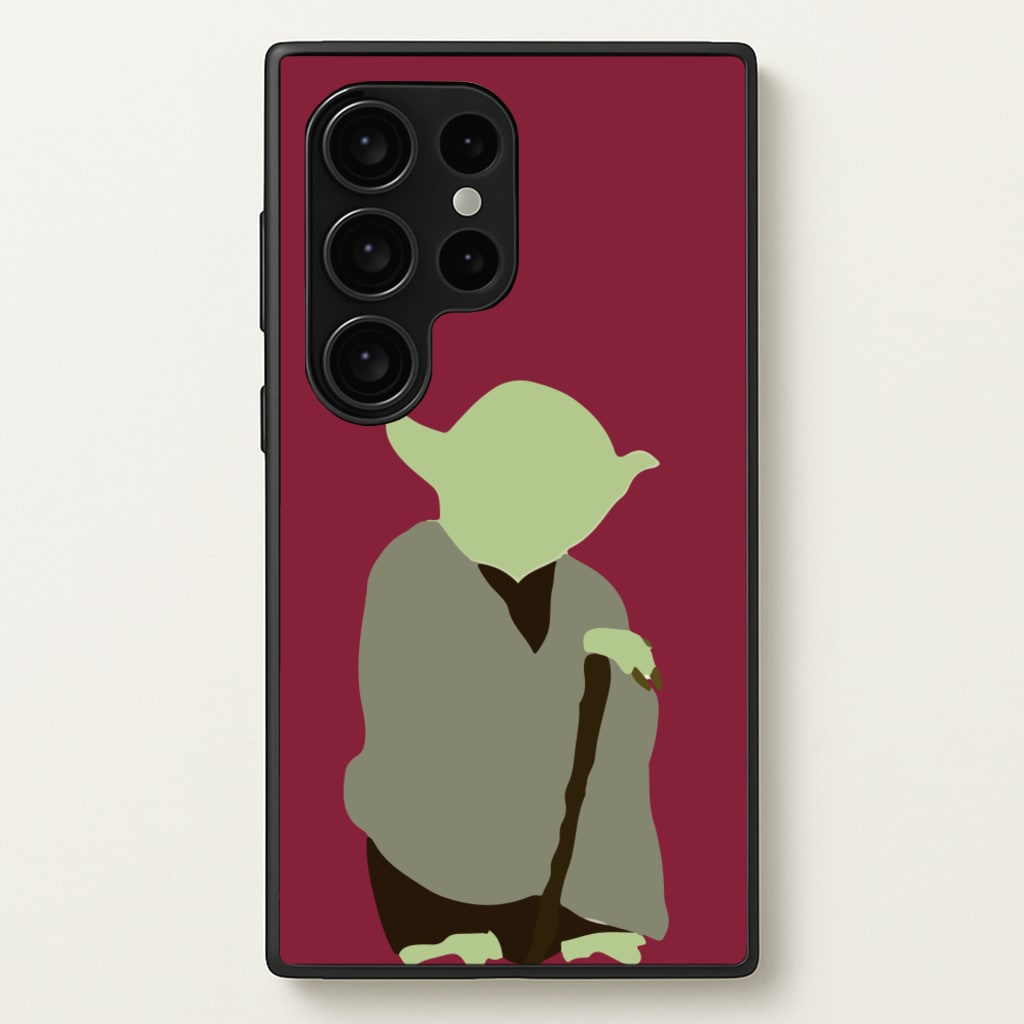 Yoda Faceless - Star Wars Phone Case for Galaxy S24 Ultra