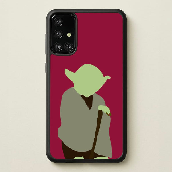 Yoda Faceless - Star Wars Phone Case for Galaxy A71