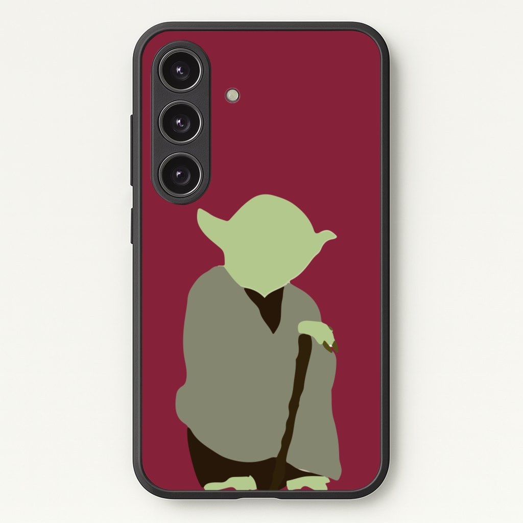 Yoda Faceless - Star Wars Phone Case for Galaxy S24 Plus