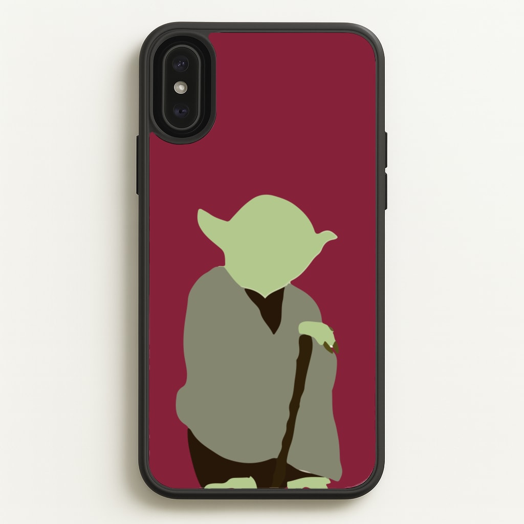 Yoda Faceless - Star Wars Phone Case for iPhone XS Max