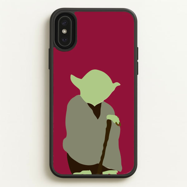 Yoda Faceless - Star Wars Phone Case for iPhone XS Max