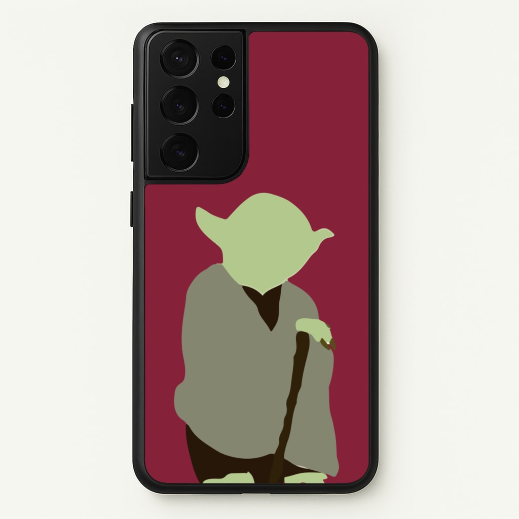 Yoda Faceless - Star Wars Phone Case for Galaxy S21 Ultra