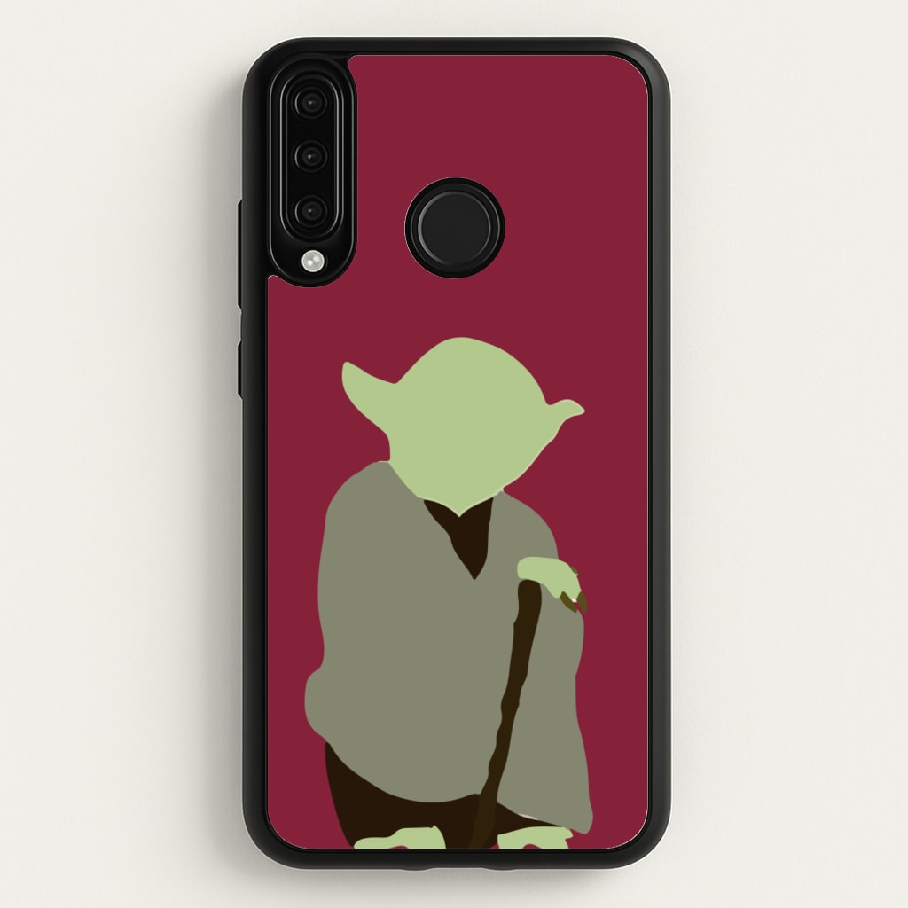 Yoda Faceless - Star Wars Phone Case for Huawei P30 Lite