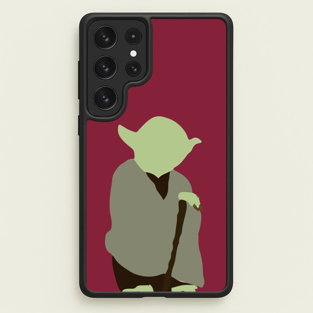 Yoda Faceless - Star Wars Phone Case for Galaxy S23 Ultra