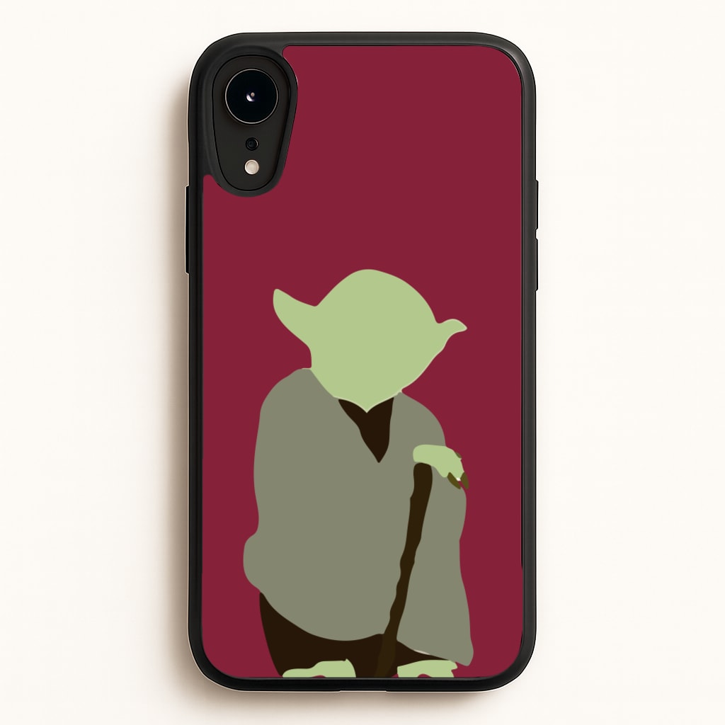 Yoda Faceless - Star Wars Phone Case for iPhone XR