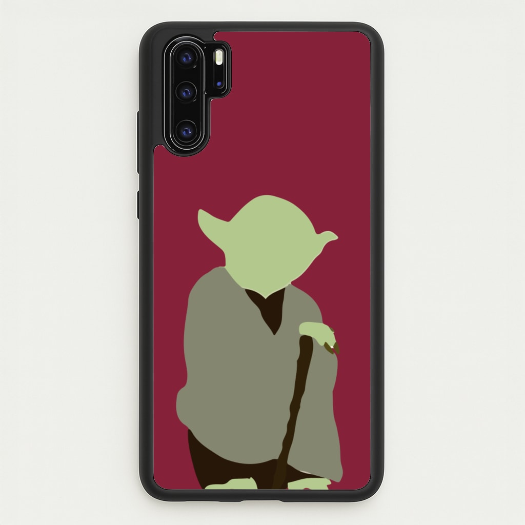 Yoda Faceless - Star Wars Phone Case for Huawei P30 Pro