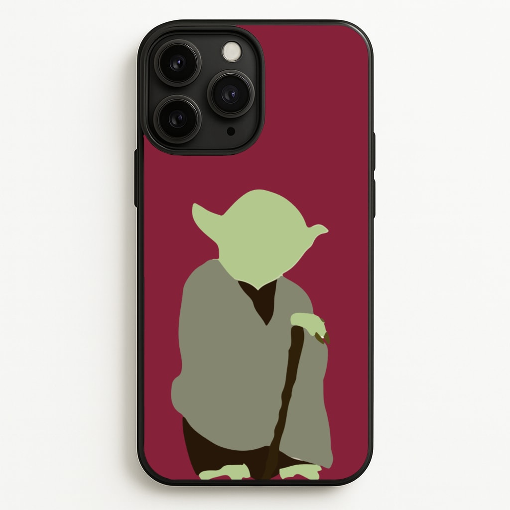 Yoda Faceless - Star Wars Phone Case for iPhone 11 Pro