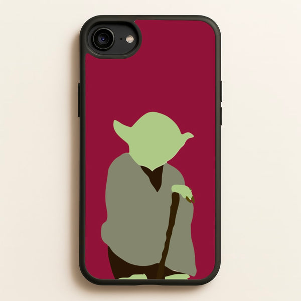 Yoda Faceless - Star Wars Phone Case for iPhone 6 / 7 / 8 / SE