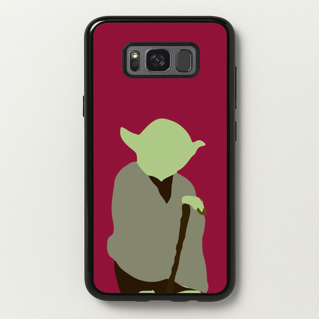 Yoda Faceless - Star Wars Phone Case for Galaxy S8 Plus