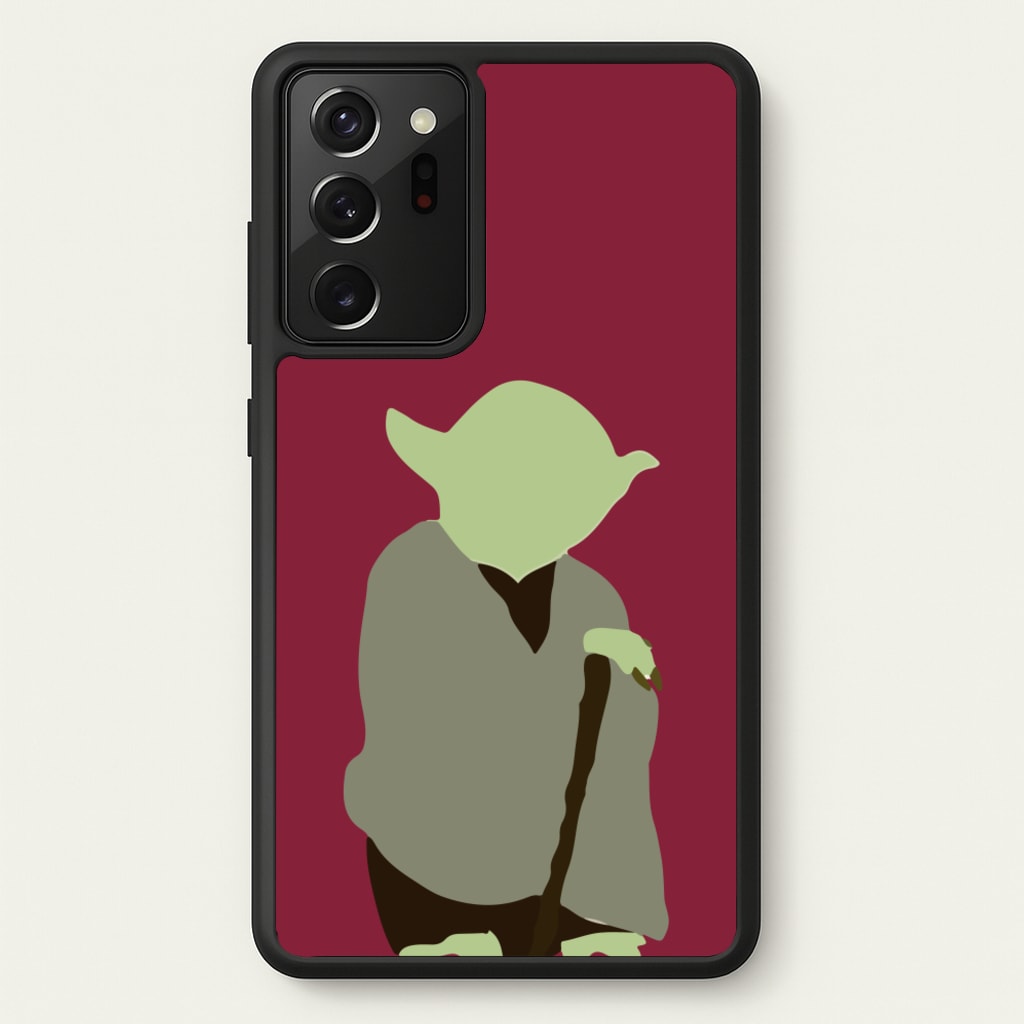 Yoda Faceless - Star Wars Phone Case for Galaxy Note 20 Ultra