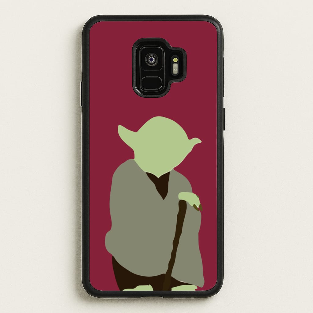 Yoda Faceless - Star Wars Phone Case for Galaxy S9