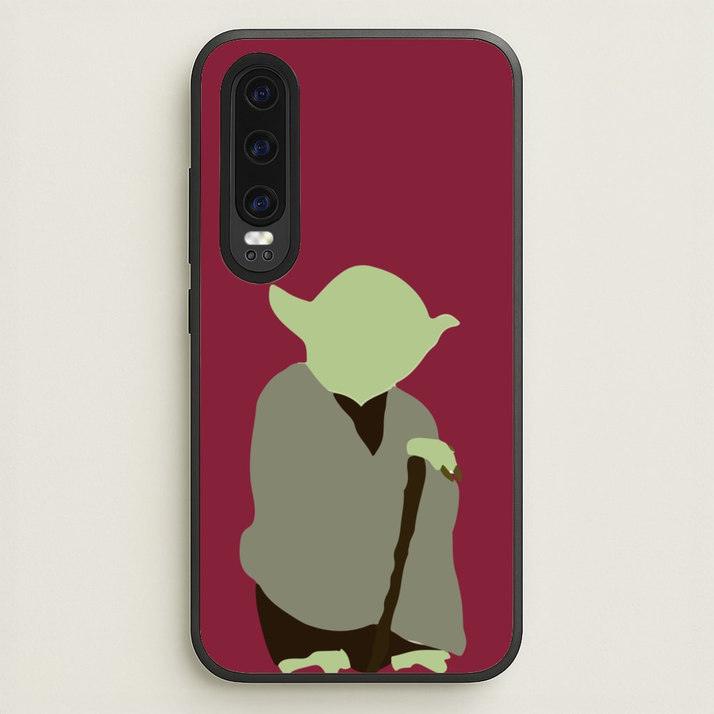 Yoda Faceless - Star Wars Phone Case for Huawei P30