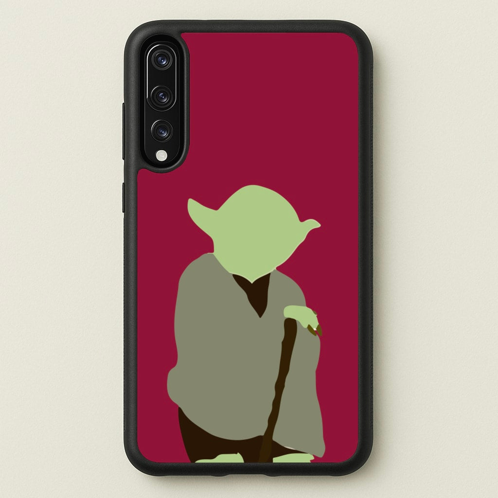 Yoda Faceless - Star Wars Phone Case for Huawei P20 Pro