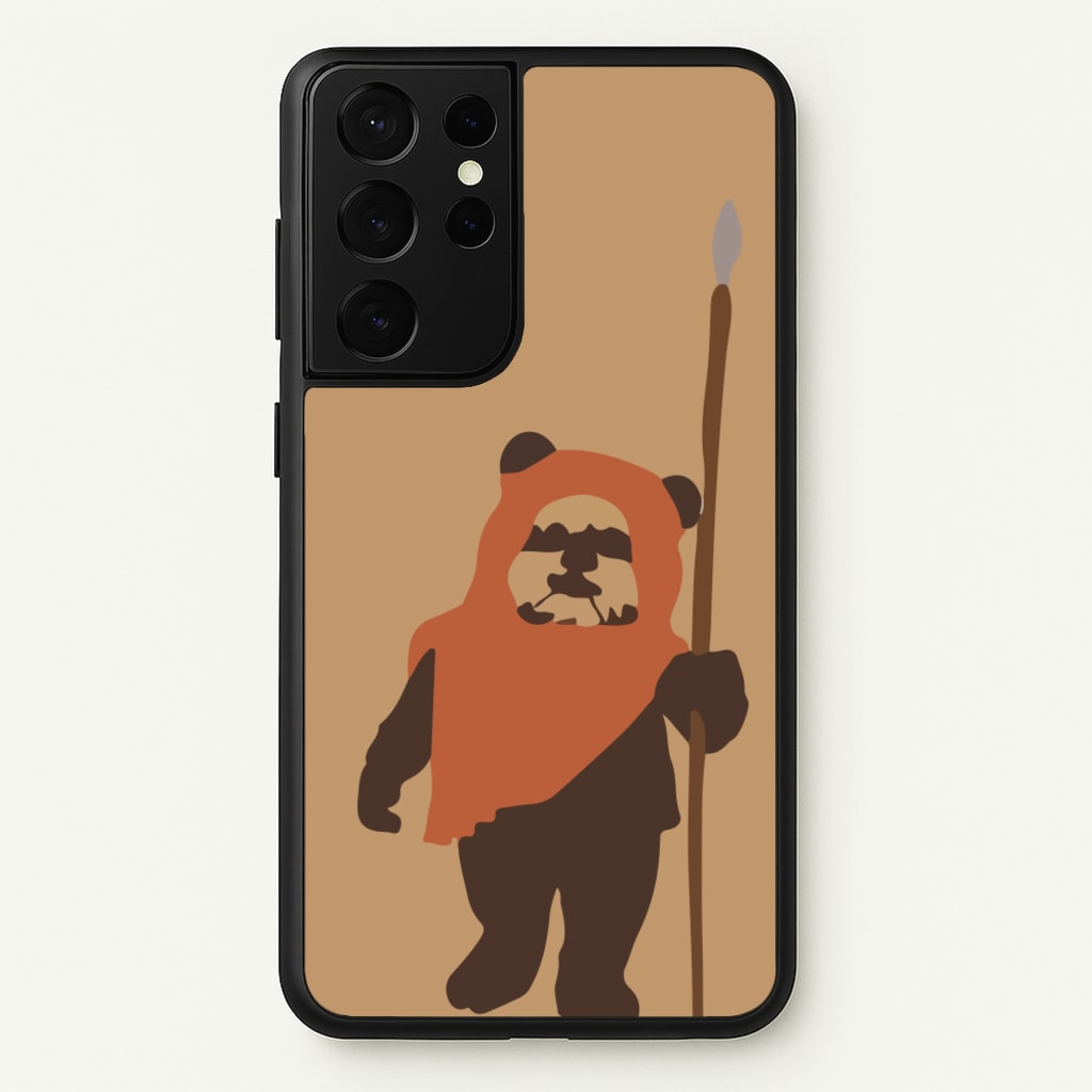 Ewok - Star Wars Phone Case for Galaxy S21 Ultra