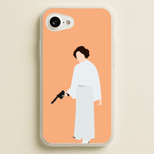 Leia Faceless With Gun - Star Wars Phone Case for iPhone 16e