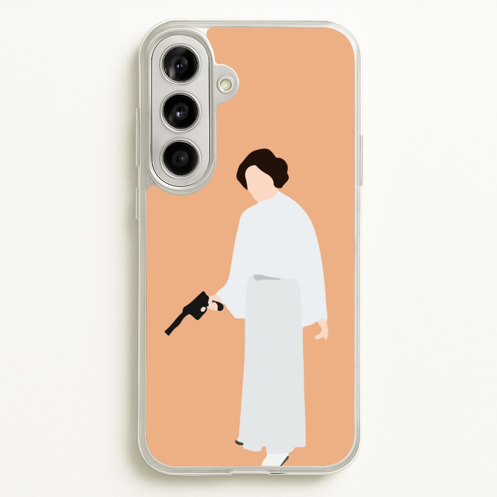 Leia Faceless With Gun - Star Wars Phone Case for Galaxy A56