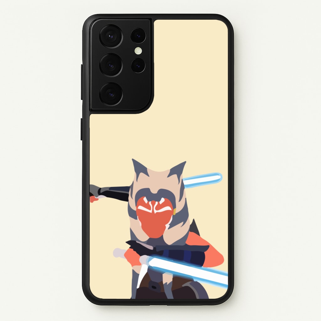 Ahsoka Tano - Star Wars Phone Case for Galaxy S21 Ultra